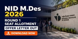 NID MDes Round 1 Offer Letters Released